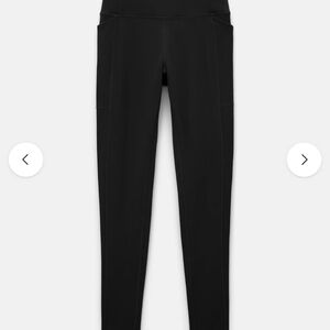 2 Girlfriend Collective Classic Black Compresion Leggings